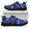 Wolf Cartoon Pattern Print Sneaker Shoes For Men Women-grizzshop