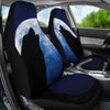 Wolf Howling Universal Fit Car Seat Cover-grizzshop