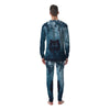 Wolf Jungle Print Men's Pajamas-grizzshop