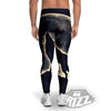 Wolf Moonlight Print Men's Leggings-grizzshop