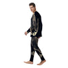 Wolf Moonlight Print Men's Pajamas-grizzshop