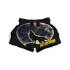 Wolf Moonlight Print Muay Thai Boxing Shorts-grizzshop