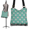 Wolf Pattern Print Crossbody bags-grizzshop