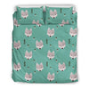 Wolf Pattern Print Duvet Cover Bedding Set-grizzshop