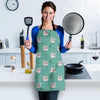 Wolf Pattern Print Women's Apron-grizzshop