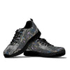 Wolf Print Pattern Sneaker Shoes For Men Women-grizzshop