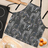 Wolf Print Pattern Women's Apron-grizzshop