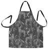 Wolf Print Pattern Women's Apron-grizzshop