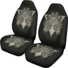 Wolf & Skulls Custom Car Seat Covers-grizzshop