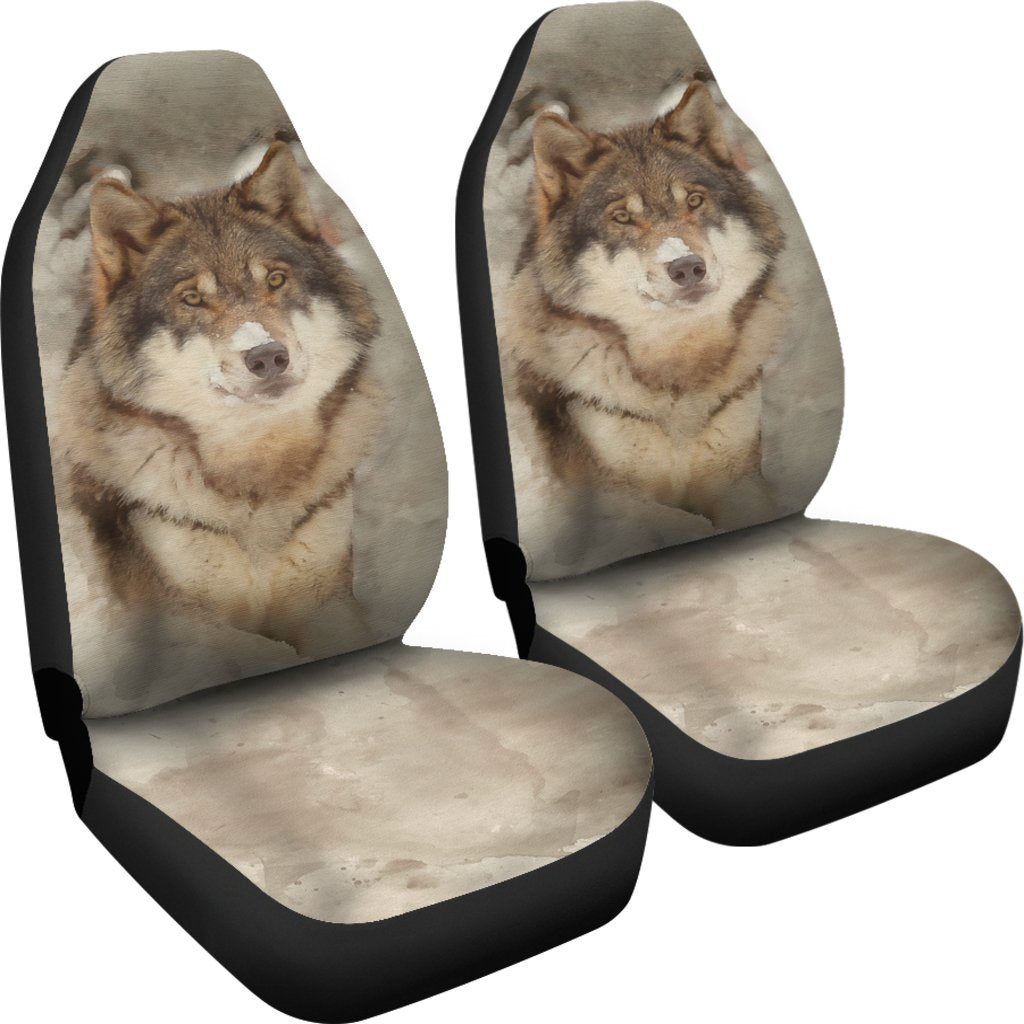 Wolf Snow Universal Fit Car Seat Covers-grizzshop