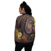 Woman African Print Women's Bomber Jacket-grizzshop