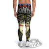 Woman Portrait Native Indian Print Men's Leggings-grizzshop