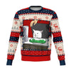 Woman Yelling at Smudge the Cat Meme V1 Christmas Ugly Sweater-grizzshop