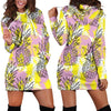 Load image into Gallery viewer, Women Premium Drawing Pineapple Hoodie Dress Print-grizzshop