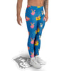 Women Swimming In The Sea Print Pattern Men's Leggings-grizzshop