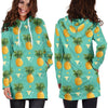 Load image into Gallery viewer, Women Triangle Pineapple Hawaiian Hoodie Dress Print-grizzshop