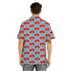 Women's Lips Print Pattern Men's Hawaiian Shirt-grizzshop