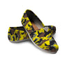 Woodland And Yellow Camo Print Canvas Shoes-grizzshop