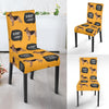 Woof Woof German Shepherd Pattern Print Chair Cover-grizzshop