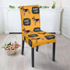 Woof Woof German Shepherd Pattern Print Chair Cover-grizzshop