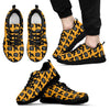 Woof Woof Schnauzer Dog Print Pattern Black Sneaker Shoes For Men Women-grizzshop