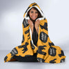 Woof Woof Schnauzer Dog Print Pattern Hooded Blanket-grizzshop