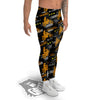 Words Motorcycle Print Pattern Men's Leggings-grizzshop