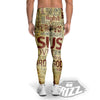 Words Old Religious Print Men's Leggings-grizzshop