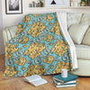 World Map Print Pattern Blanket-grizzshop