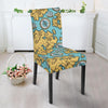 World Map Print Pattern Chair Cover-grizzshop