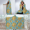 Load image into Gallery viewer, World Map Print Pattern Hooded Blanket-grizzshop