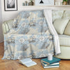 World Print Map Pattern Blanket-grizzshop