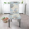 World Print Map Pattern Chair Cover-grizzshop