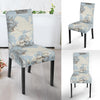 World Print Map Pattern Chair Cover-grizzshop