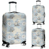 World Print Map Pattern Luggage Cover Protector-grizzshop