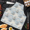 World Print Map Pattern Men's Apron-grizzshop