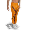 X Halloween Print Men's Leggings-grizzshop