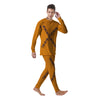 X Halloween Print Men's Pajamas-grizzshop