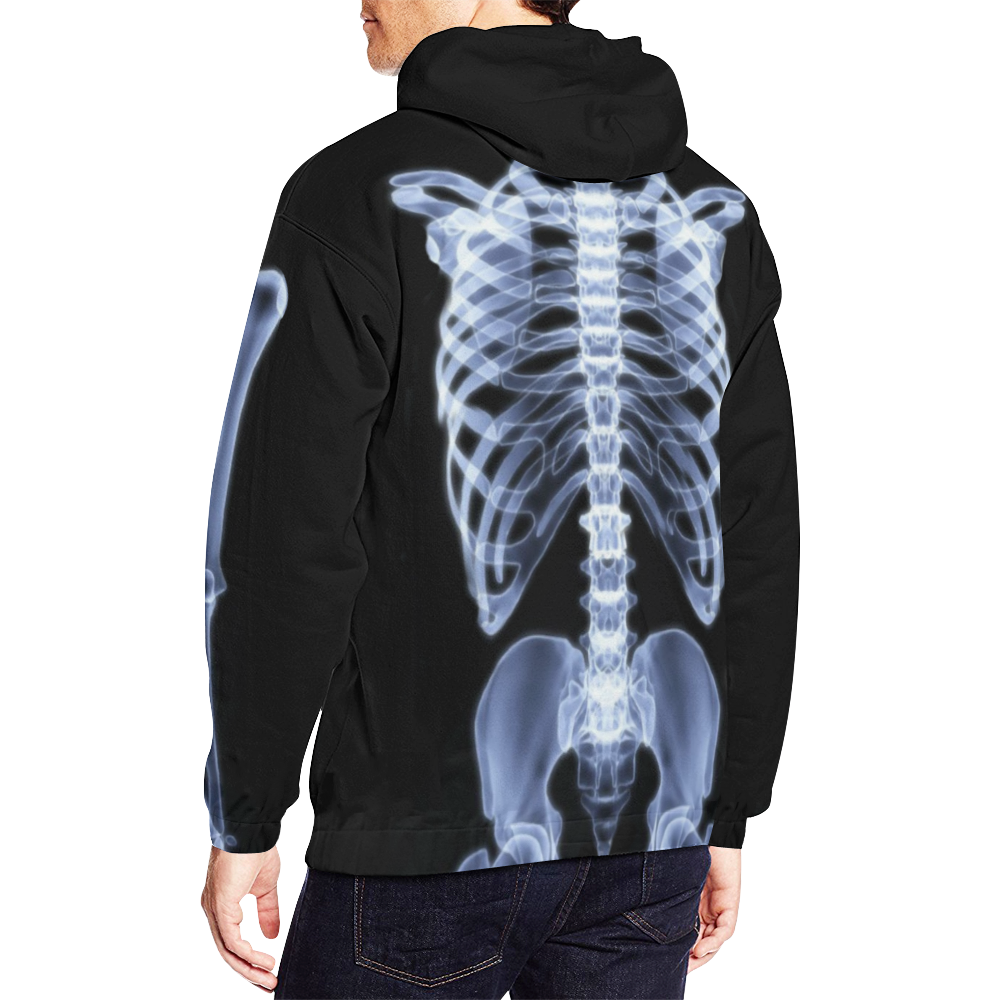 X-Ray - All Over Print Hoodie-grizzshop