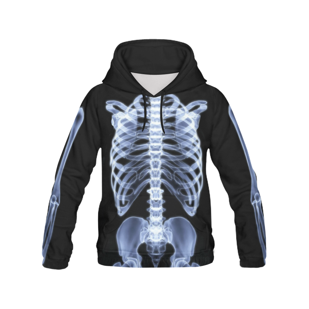 X-Ray - All Over Print Hoodie-grizzshop