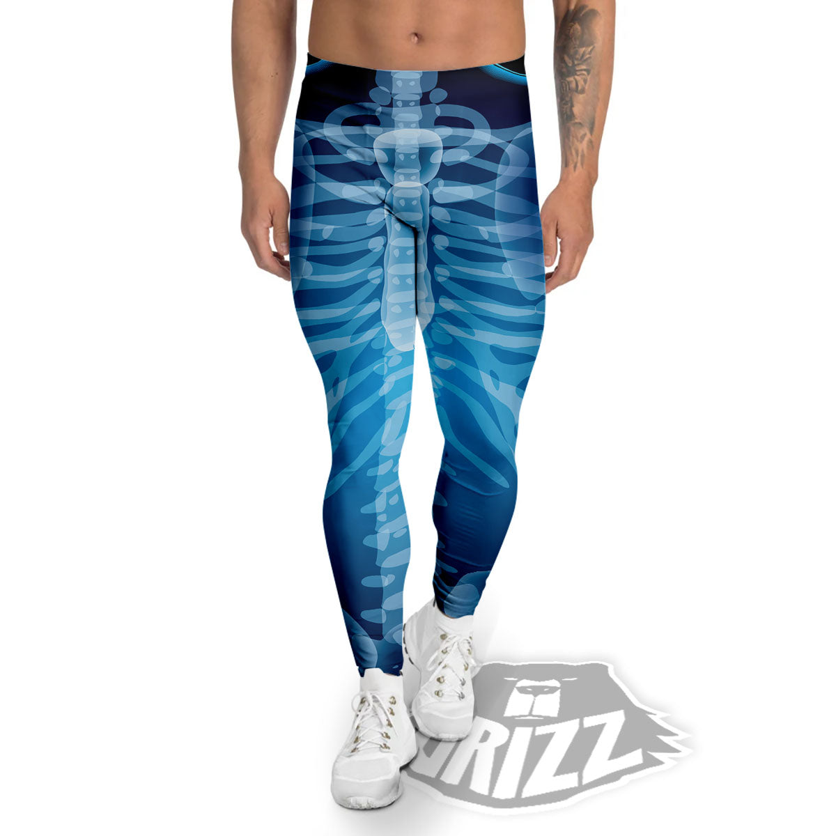 X-Ray Film Radiologist Print Men's Leggings-grizzshop