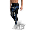 X-Ray Human Skeleton Print Men's Leggings-grizzshop