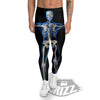 X-Ray Human Skeleton Print Men's Leggings-grizzshop