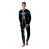 X-Ray Human Skeleton Print Men's Pajamas-grizzshop