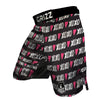 XOXO Valentine's Day Print Pattern MMA Shorts-grizzshop