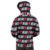 XOXO Valentine's Day Print Pattern Men's Hoodie-grizzshop