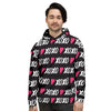 XOXO Valentine's Day Print Pattern Men's Hoodie-grizzshop