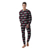 XOXO Valentine's Day Print Pattern Men's Pajamas-grizzshop