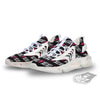 XOXO Valentine's Day Print Pattern White Gym Shoes-grizzshop