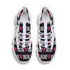 XOXO Valentine's Day Print Pattern White Gym Shoes-grizzshop